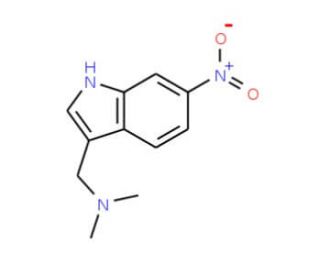 6-Nitrogramine (CAS 6954-87-6) - chemical structure image