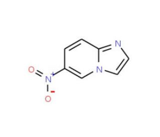 6-Nitroimidazo[1,2-a]pyridine (CAS 25045-82-3) - chemical structure image