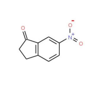 6-Nitroindan-1-one (CAS 24623-24-3) - chemical structure image