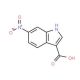 6-Nitroindole-3-carboxylic acid (CAS 10242-03-2) - chemical structure image