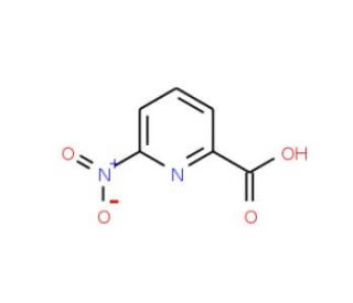 6-Nitropicolinic acid (CAS 26893-68-5) - chemical structure image
