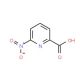 6-Nitropicolinic acid (CAS 26893-68-5) - chemical structure image