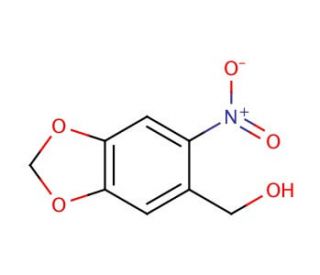 6-Nitropiperonyl alcohol - chemical structure image