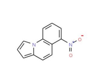 6-Nitropyrrolo[1,2-a]quinoline (CAS 52414-58-1) - chemical structure image