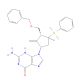 6-O-Benzyl-4-dehydroxy-4-dimethylphenylsilyl Entecavir (CAS 649761-24-0) - chemical structure image