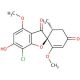 6-O-Demethyl Griseofulvin - chemical structure image