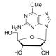 6-O-Methyl Guanosine (CAS 7803-88-5) - chemical structure image