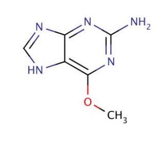 6-O-Methylguanine (CAS 20535-83-5) - chemical structure image