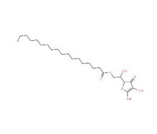 6-O-Stearoyl-L-ascorbic Acid (CAS 10605-09-1) - chemical structure image