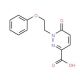 6-oxo-1-(2-phenoxyethyl)-1,6-dihydropyridazine-3-carboxylic acid - chemical structure image
