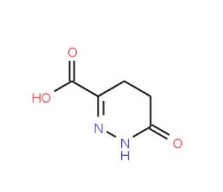 6-Oxo-1,4,5,6-tetrahydropyridazine-3-carboxylic acid (CAS 27372-38-9) - chemical structure image