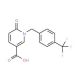 6-Oxo-1-[4-(trifluoromethyl)benzyl]-1,6-dihydro-3-pyridinecarboxylic acid - chemical structure image