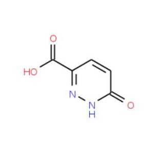 6-Oxo-1,6-dihydro-pyridazine-3-carboxylic acid (CAS 37972-69-3) - chemical structure image
