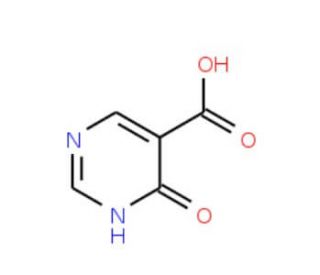 6-Oxo-1,6-dihydro-pyrimidine-5-carboxylic acid (CAS 65754-04-3) - chemical structure image