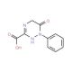 6-oxo-1-phenyl-1,4,5,6-tetrahydro-1,2,4-triazine-3-carboxylic acid - chemical structure image