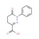 6-Oxo-1-phenyl-1,4,5,6-tetrahydro-pyridazine-3-carboxylic acid (CAS 33548-33-3) - chemical structure image