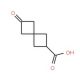 6-oxospiro[3.3]heptane-2-carboxylic acid (CAS 889944-57-4) - chemical structure image