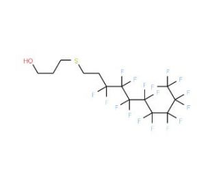 6-(Perfluorooctyl)-4-thiahexan-1-ol (CAS 36880-07-6) - chemical structure image