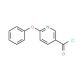 6-Phenoxynicotinoyl chloride (CAS 51362-51-7) - chemical structure image