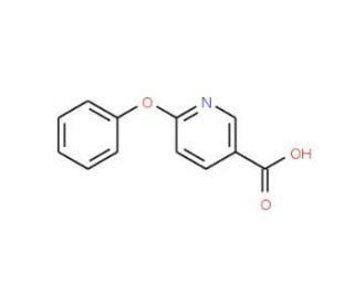 6-phenoxypyridine-3-carboxylic acid (CAS 51362-38-0) - chemical structure image