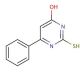 6-Phenyl-2-thiouracil (CAS 36822-11-4) - chemical structure image