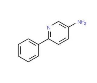 6-Phenyl-3-pyridinamine (CAS 126370-67-0) - chemical structure image