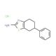 6-Phenyl-4,5,6,7-tetrahydro-benzothiazol-2-ylamine hydrochloride - chemical structure image