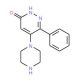 6-Phenyl-5-piperazin-1-yl-2H-pyridazin-3-one (CAS 132814-16-5) - chemical structure image
