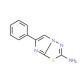 6-Phenyl-imidazo[2,1-b][1,3,4]thiadiazol-2-ylamine (CAS 10136-64-8) - chemical structure image