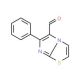 6-Phenyl-imidazo[2,1-b]thiazole-5-carbaldehyde (CAS 74630-73-2) - chemical structure image