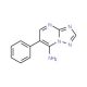 6-Phenyl[1,2,4]triazolo[1,5-a]pyrimidin-7-ylamine - chemical structure image