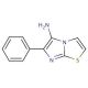 6-phenylimidazo[2,1-b][1,3]thiazol-5-amine (CAS 94574-42-2) - chemical structure image