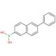 6-Phenylnaphthalene-2-boronic acid - chemical structure image