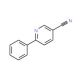 6-Phenylnicotinonitrile (CAS 39065-54-8) - chemical structure image