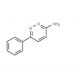 6-phenylpyridazin-3-amine (CAS 14966-91-7) - chemical structure image