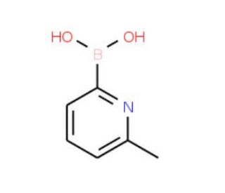 6-Picoline-2-boronic acid (CAS 372963-50-3) - chemical structure image