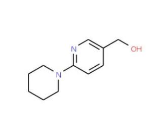 6-Piperidin-1-yl-3-(hydroxymethyl)pyridine (CAS 690631-99-3) - chemical structure image