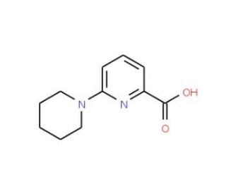 6-(Piperidin-1-yl)picolinic acid (CAS 868755-50-4) - chemical structure image