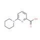 6-(Piperidin-1-yl)picolinic acid (CAS 868755-50-4) - chemical structure image
