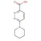 6-(Piperidin-1-yl)pyridazine-3-carboxylic acid (CAS 914637-38-0) - chemical structure image