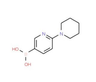 6-(Piperidin-1-yl)pyridine-3-boronic acid (CAS 1002129-33-0) - chemical structure image