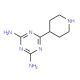 6-Piperidin-4-yl-[1,3,5]triazine-2,4-diamine - chemical structure image