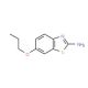 6-Propoxy-benzothiazol-2-ylamine (CAS 14372-64-6) - chemical structure image
