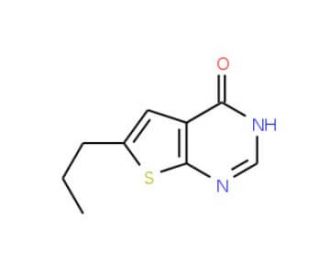 6-Propyl-3H-thieno[2,3-d]pyrimidin-4-one - chemical structure image