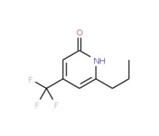 6-Propyl-4-(trifluoromethyl)-2-pyridinol - chemical structure image