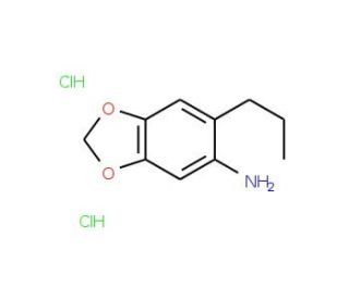6-Propyl-benzo[1,3]dioxol-5-ylamine dihydrochloride - chemical structure image