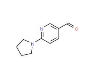 6-(Pyrrolidin-1-yl)pyridine-3-carboxaldehyde (CAS 261715-39-3) - chemical structure image