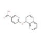 6-(quinolin-8-yloxy)nicotinic acid - chemical structure image