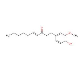 [6]-Shogaol (CAS 555-66-8) - chemical structure image