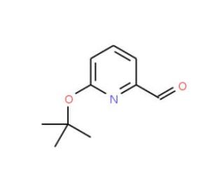 6-(tert-Butoxy)-2-formylpyridine (CAS 195044-13-4) - chemical structure image